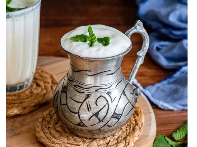 Ayran Yogurt Drink.