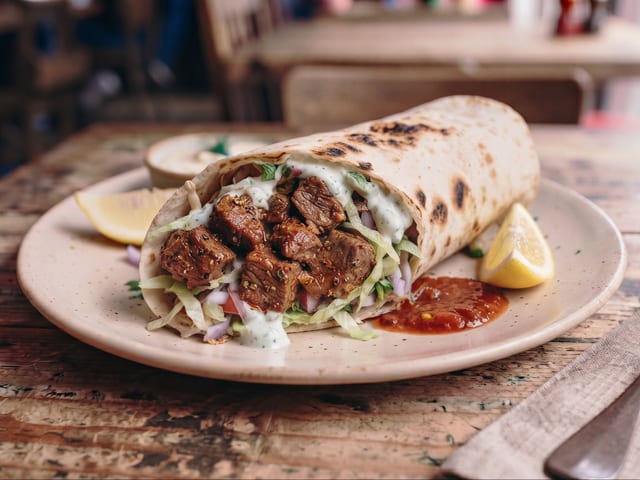 Kavurma Wrap.