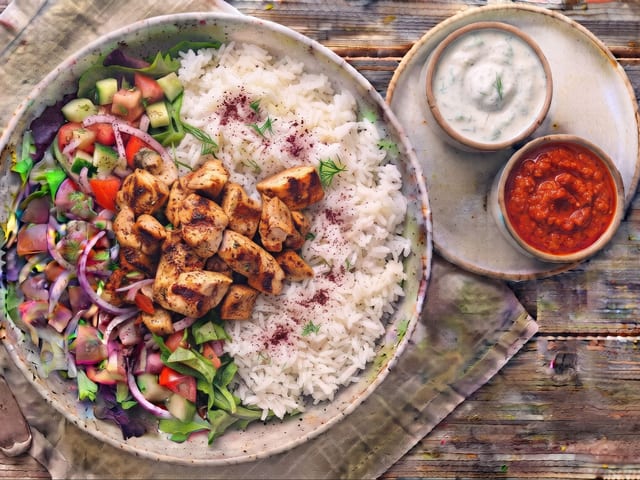 Allepo Chicken Bowl.