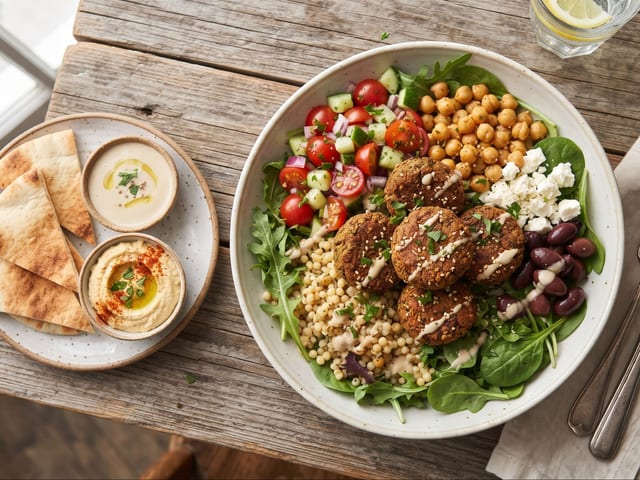 Crispy Falafel Bowl.