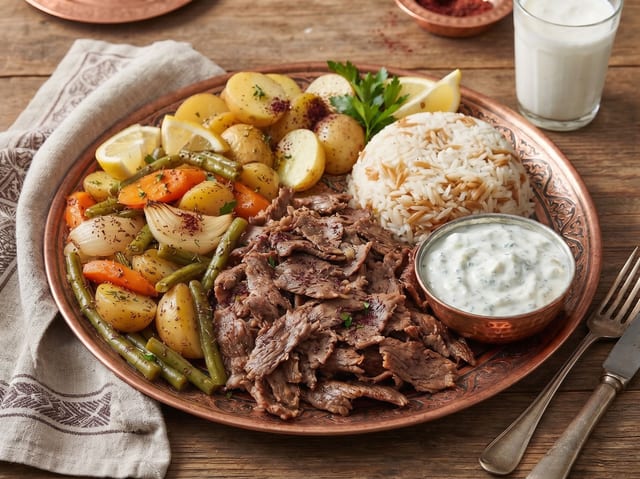 Doner Kebab (Shawarma).