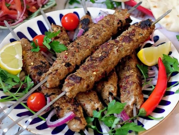 LAMB ADANA WRAP PLATTER.
